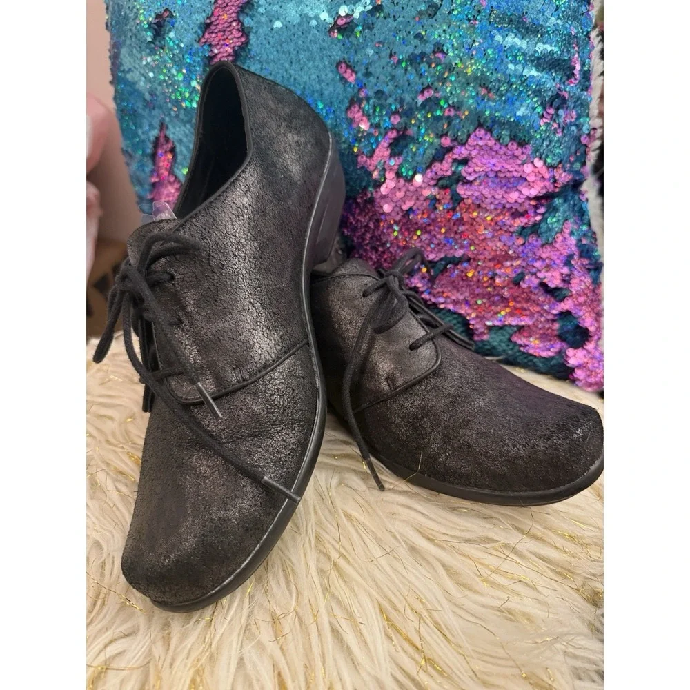 Dansko Womens Shoes Olive Size 7.5/8 EUR 38 Black Oxford Pro Nurse Pre Owned